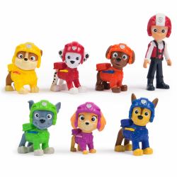 Spin Master PAW Patrol Air Rescue, Confezione Regalo con Personaggi, 7 Cuccioli collezionabili, Giocattoli per Bambini e Bambine dai 3 Anni in su 