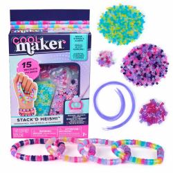 Spin Master Cool Maker , Ricarica Perline per Macchina dei Braccialetti dell'Amicizia, con oltre 1300 Perline, per la Realizzazione di 10 Braccialetti, Giocattoli Artistici per Bambine, 7+ Anni 
