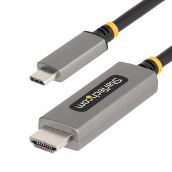 StarTech.com Cavo adattatore USB-C a HDMI da 2m, 8K 60Hz, 4K 144Hz, HDR10, cavo convertitore video da USB Type-C a HDMI 2.1, Compatibile USB-C DP Alt Mode/USB4/Thunderbolt 3/4 - Da laptop USB-C a monitor HDMI 