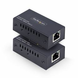 StarTech.com Extender HDMI su CAT5e/CAT6, 4K 60Hz, fino a 60m, kit trasmettitore e ricevitore, alimentazione tramite cavo, formato compatto 