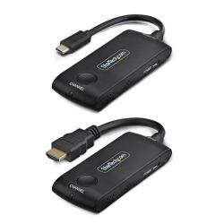 StarTech.com 4KUSBC-WIRELESS-65FT moltiplicatore AV Trasmettitore e ricevitore AV Nero 