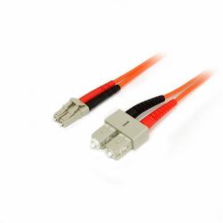 StarTech.com Cavo patch duplex in fibra multimodale 50/125 1 m LC/SC - LSZH 