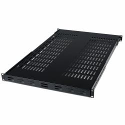 StarTech.com Ripiano fisso per armadio server a rack, profondità regolabile 