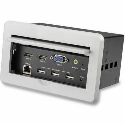 StarTech.com Box Connettività A/V Audio Video per sale conferenze - 4K 