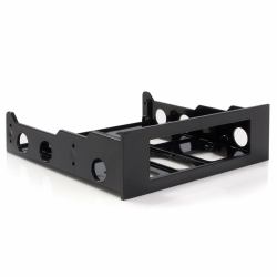 StarTech.com Adattatore staffa alloggiamento frontale per dischi rigidi da 3,5" su 5,25" 