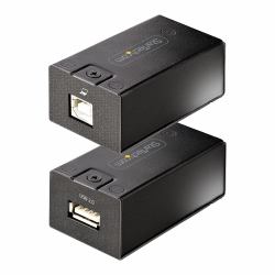 StarTech.com Extender USB 2.0 fino a 150m su Cavo Ethernet Cat5e/Cat6 - Estensore Porta USB Alimentato su Cavo Lan - Extender/Adattatore USB Over Ethernet su Cavo di Rete con Plug RJ45 