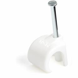 StarTech.com CBMNMCC4 fermacavo Bianco 100 pz 