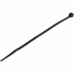 StarTech.com Fascette fermacavo riutilizzabili da 15 cm - 3 mm di larghezza, 55mm di diametro del fascio e resistenza alla trazione 18 kg, fascette in nylon autobloccanti, Omologati 94V-2/UL, 1000 pezzi - nero 