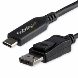 StarTech.com Cavo adattatore da USB C a DisplayPort 1.4 da 1.8m - Convertiore video USB tipo C a DP 1.4 Alt Mode - 4K/5K/8K HBR3/HDR/DSC - Cavo monitor DP 8K 60Hz per USB-C/Thunderbolt 