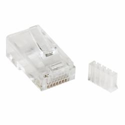 StarTech.com Connettore modulare RJ45 CAT6 per cavo solido - Confezione da 50 unità 