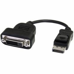 StarTech.com Adattatore DisplayPort a DVI - Adattatore compatto da DisplayPort a DVI-D - Dongle DP a DVI Monitor/Display 1080p - Convertitore video 1080p con connettore DP a scatto 