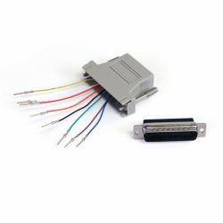 StarTech.com GC258MF adattatore per inversione del genere dei cavi DB-25 RJ-45 Grigio 