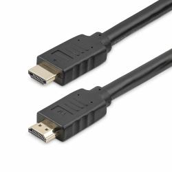 StarTech.com Cavo HDMI 2.0 da 10 m - Cavo HDMI attivo 4K a 60 Hz - Classificazione CL2 per installazione a parete - Cavo HDMI UHD ad alta velocità e lunga durata - HDR, 18 Gbps - Cavo da maschio a maschio - Nero 