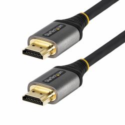 StarTech.com Cavo HDMI 2.1 8K da 4m - Cavo HDMI Certificato ad Alta Velocità 48 Gbps - 8K 60Hz/4K 120Hz HDR10+ eARC - Cavo HDMI 8K Ultra HD per Monitor/TV/Display - Rivestimento Flessibile in TPE 