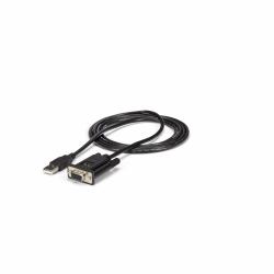 StarTech.com Cavo adattatore seriale DCE 1 porta USB a RS232 DB9 null modem con FTDI 