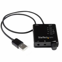 StarTech.com Scheda audio esterna adattatore audio stereo USB con audio digitale SPDIF 