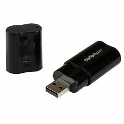 StarTech.com Scheda Audio Esterna Stereo USB 2.0 - Adattatore esterno scheda audio Stereo USB 2.0 a 3,5 mm Jack audio 