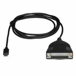 StarTech.com Cavo Adattatore per Stampante USB-C a Parallela DB25 