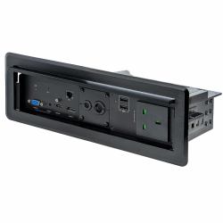 StarTech.com KITBXAVHDPUK AV bridge 3840 x 2160 Pixel Collegamento ethernet LAN Nero 