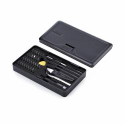 StarTech.com Set di cacciaviti di precisione, kit di riparazione computer da 40 pezzi per laptop/PC/elettronica/telefoni, set cacciaviti con 30 punte, coperchio rimovibile con base magnetica 