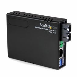 StarTech.com Convertitore media Ethernet fibra multimodale 10/100 SC 2 km 