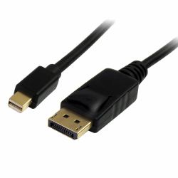 StarTech.com Cavo Video da Mini DisplayPort a DisplayPort 1.2 da 3m - Cavo Adattatore 4K x 2K UHD Mini DisplayPort a DisplayPort - Cavo per Monitor Mini DP a DP - Cavo Convertitore mDP/DP 