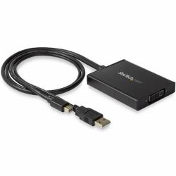 StarTech.com Adattatore mini DisplayPort a Dual Link DVI - Alimentato via USB - Nero 
