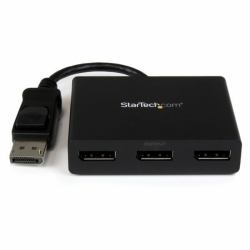 StarTech.com Hub MST DisplayPort a 3 Porte - Adattatore Multi-Monitor DP 1.2 - Sdoppiatore\Splitter Video DisplayPort 4K 30Hz o 1080p 60Hz per triplo Monitor - Solo Windows 