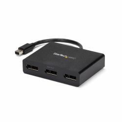 StarTech.com Adattatore multi monitor a 3 porte - Mini DisplayPort a DisplayPort MST Hub, doppio 4K 30Hz e 1x 1080p - Splitter video per modalità desktop esteso solo su Windows - mDP 1.2 a 3x DP 