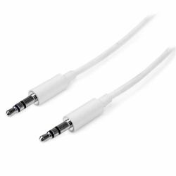 StarTech.com Cavo audio stereo slim da 3,5 mm bianco 3 m - M/M 