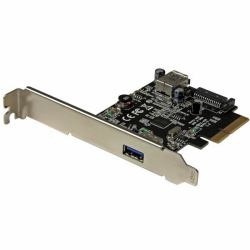 StarTech.com Scheda USB 3.1 a 2-porte [10Gbps] - USB-A, 1x esterna, 1x interna - PCIe 