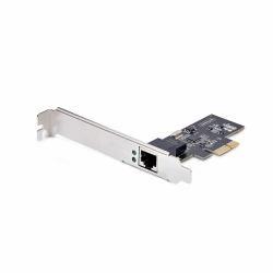 StarTech.com Scheda di Rete PCIe a 1 porta 2,5 Gbps NBASE-T, Intel&reg; I225-V, NIC Ethernet MultiGigabit per computer, scheda LAN PCI Express per server 