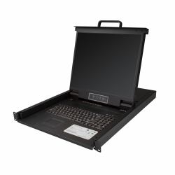 StarTech.com Console KVM per armadio Rack a 8 porte VGA con schermo LCD - 19" - 1U 