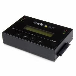 StarTech.com Docking Station per Hard Disk 1:1 - Duplicatore con Gestore di immagini disco per Backup e Ripristino, Archivia Immagini Diverse su Hard Drive SATA 2.5/3.5" - Clona HDD/SSD senza PC 