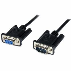 StarTech.com Cavo seriale null modem DB9 RS232 nero 2 m - F/M 