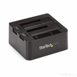 StarTech.com Box esterno USB 3.1 [10Gbps] a doppio alloggiamento da 2,5"/3,5" SATA SSD/HDD 
