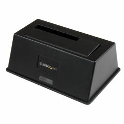 StarTech.com Docking Station per Hard Disk a Singolo Slot - Dock USB 3.0 [5 Gbps] per Hard Drive HDD/SSD - Dock Station per Disco Rigido Esterno SATA I/II/III da 2,5/3,5" con Carica dall'Alto 