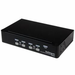 StarTech.com Switch KVM USB 4 porte, montabile a rack 1U, con OSD 