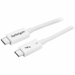 StarTech.com Cavo Thunderbolt 3 da 50 cm, 40Gbps, 100W PD, 4K/5K, Certificato Thunderbolt, Compatibile con Thunderbolt 4/USB 3.2/DP Alt Mode/USB4 