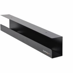 StarTech.com Canalina passacavi per scrivania - Cable management per scrivania per fili/cavi/strisce di alimentazione - Canalina coprifili 60cm x 7.6cm 