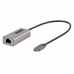 StarTech.com Adattatore da USB-C a Lan, Convertitore di Rete da USB 3.0 a Ethernet Gigabit - 10/100/1000 Mbps, Interfaccia da USB Type-C a RJ45 Ethernet [GbE], cavo integrato da 30 cm, installazione senza driver 