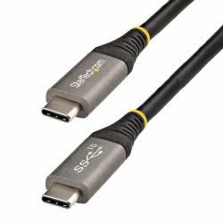 StarTech.com Cavo USB-C da 50 cm, USB 10Gbps, Power Delivery 100W [5A], DP Alt Mode 8K 60Hz / 4K 144Hz, Compatibile Thunderbolt 