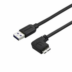 StarTech.com USB3AU2MRS cavo USB USB 3.2 Gen 1 [3.1 Gen 1] 2 m USB A Micro-USB B 5 Gbit/s Nero 