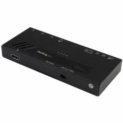StarTech.com VS421HD4KA conmutador de vídeo HDMI 