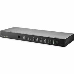 StarTech.com Matrice Switch HDMI 4x4 con controllo Audio e Ethernet - Switch Video HDMI 4K 60Hz - Splitter HDMI 2.0 montabile a rack con telecomando 