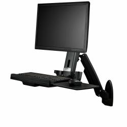 StarTech.com Stazione di Lavoro Sit Stand montabile a Parete - Single Monitor 