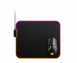 Steelseries QcK Prism Cloth Medium Tappetino per mouse per gioco da computer Nero 