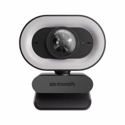 Streamplify CAM PLUS webcam 2 MP 1920 x 1080 Pixel USB Nero 