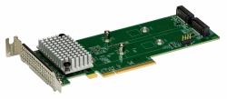 Supermicro AOC-SLG4-2H8M2 controller RAID PCI Express x8 4.0 16 Gbit/s 