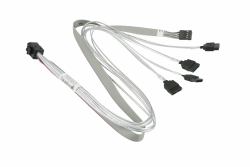 Supermicro CBL-SAST-0616 cavo Serial Attached SCSI [SAS] 0,5 m Grigio 